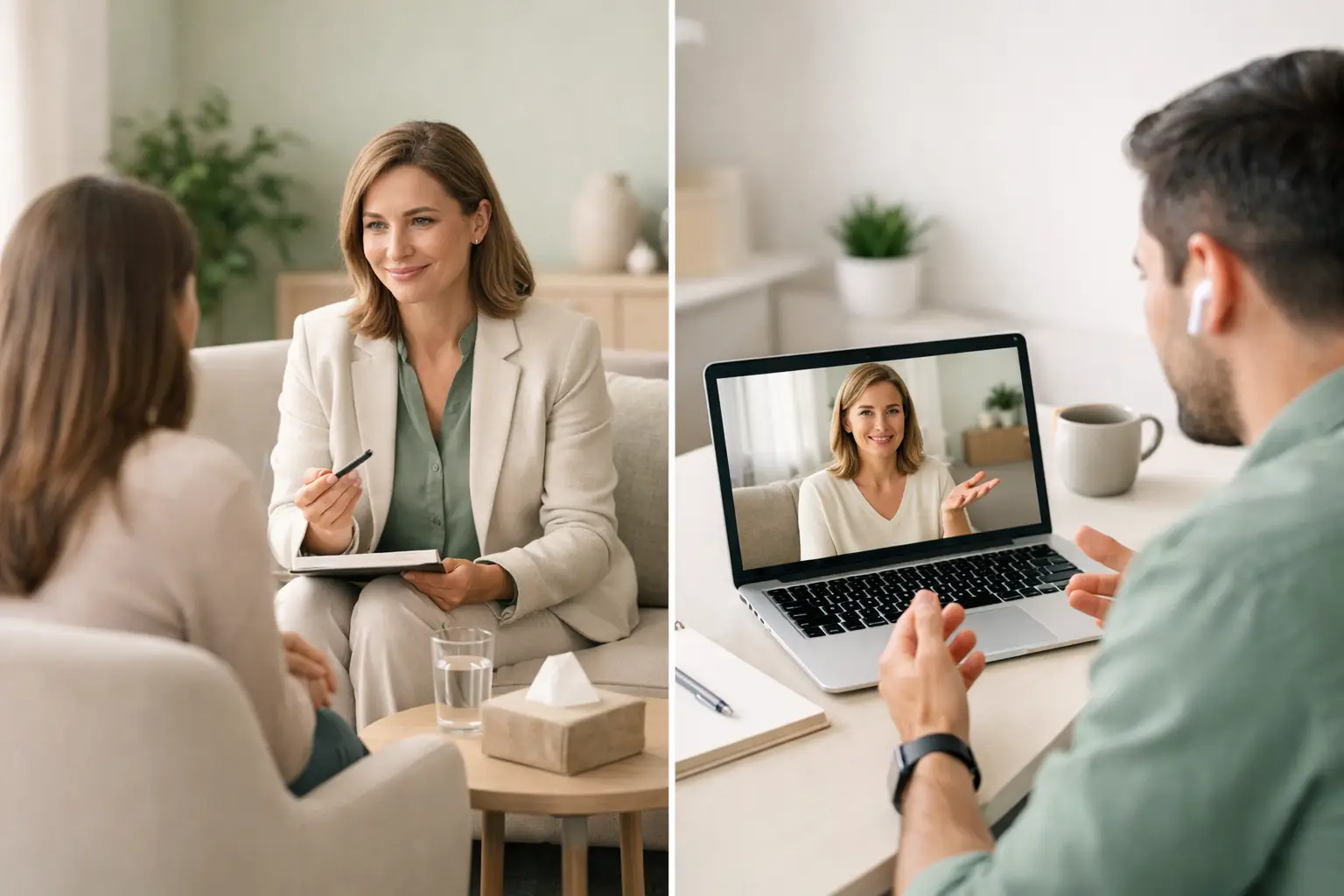 Psicoterapia presencial ou online: como escolher