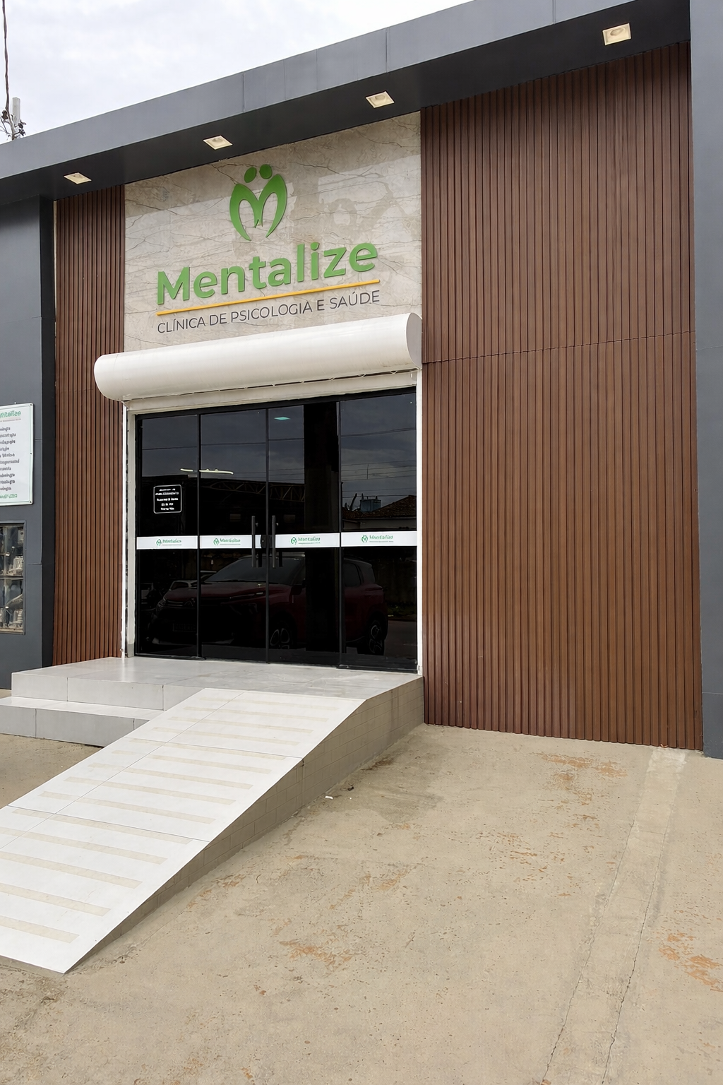 Fachada da Clínica Mentalize
